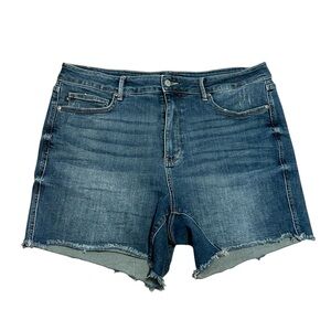 Judy Blue Denim Shorts Women’s 2XL Stretch #JB150235